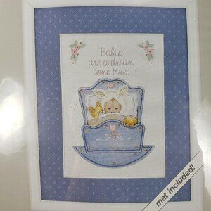 Lil Luv Bunting JCA‎ Weekenders Colorart Stitchery Kit Includes Mat Sealed READ